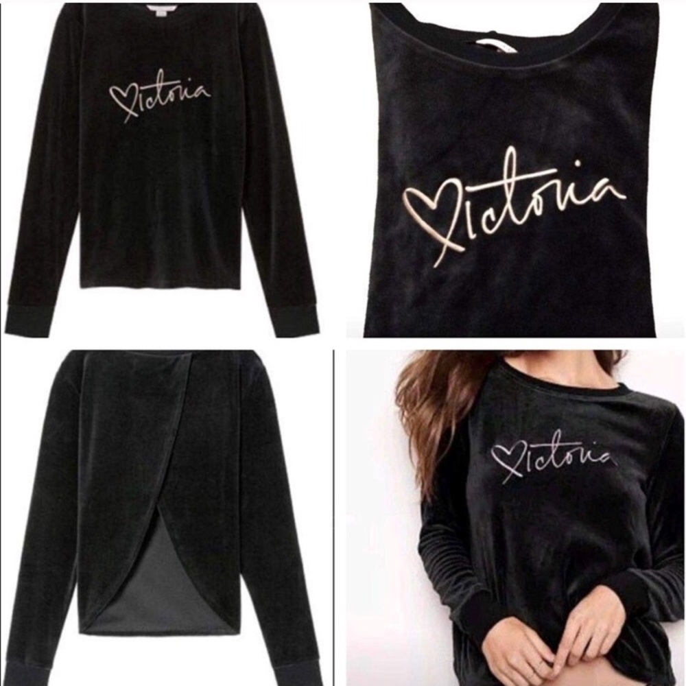 Victoria secret velvet top